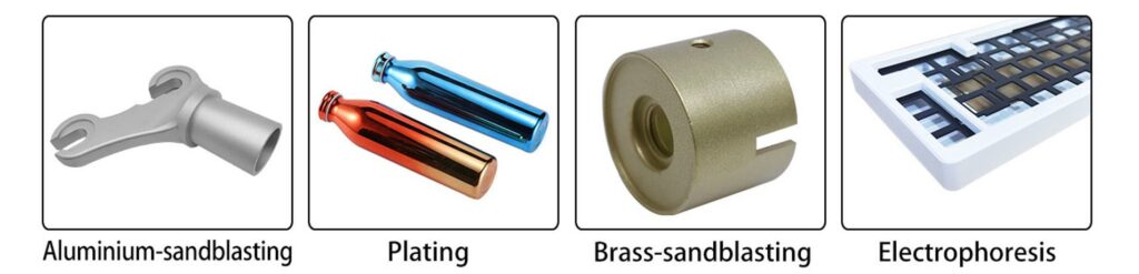 machining parts with finishing